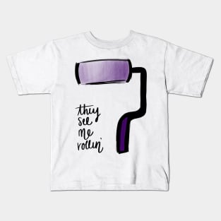 They See Me Rollin’ Kids T-Shirt